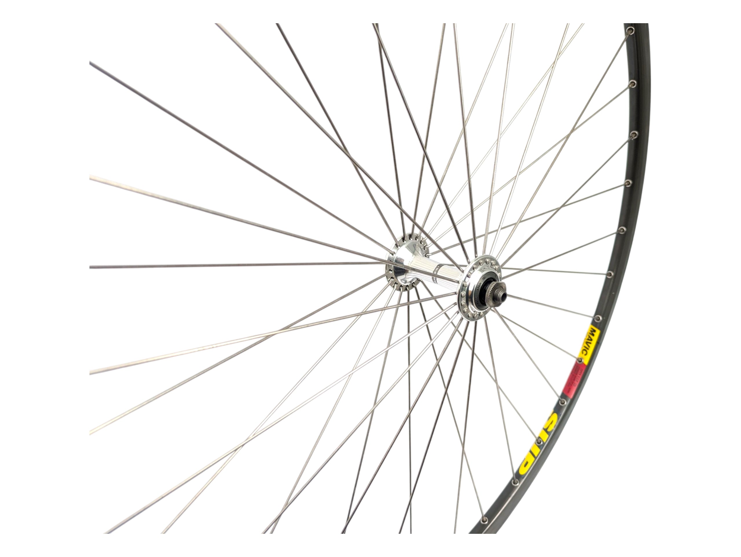 Juego de ruedas Mavic SUP | Shimano 600 Tricolor HB-6400 | Radios