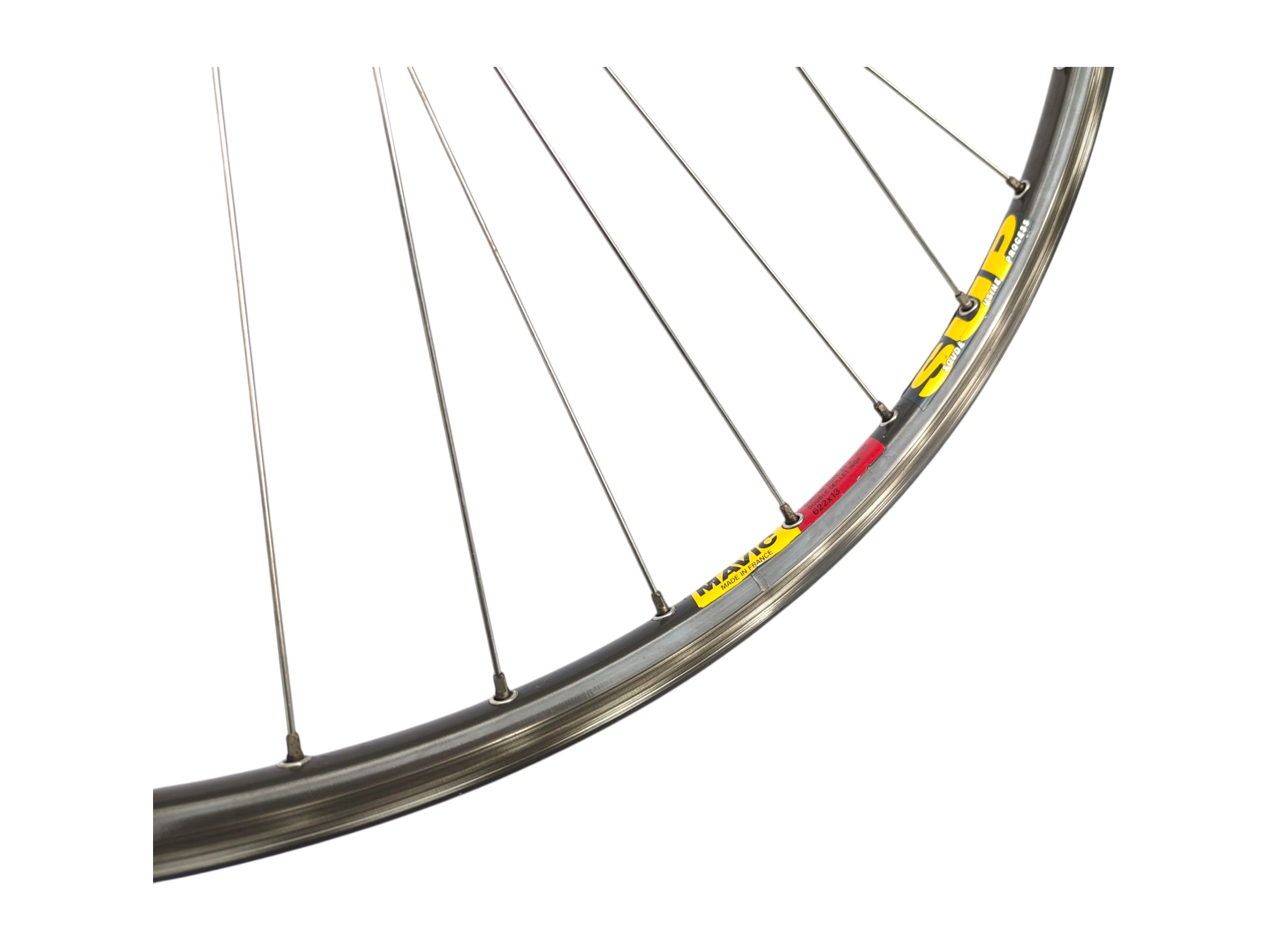 Mavic SUP Wheelset | Shimano 600 Tricolor HB-6400 | Radial Spoke