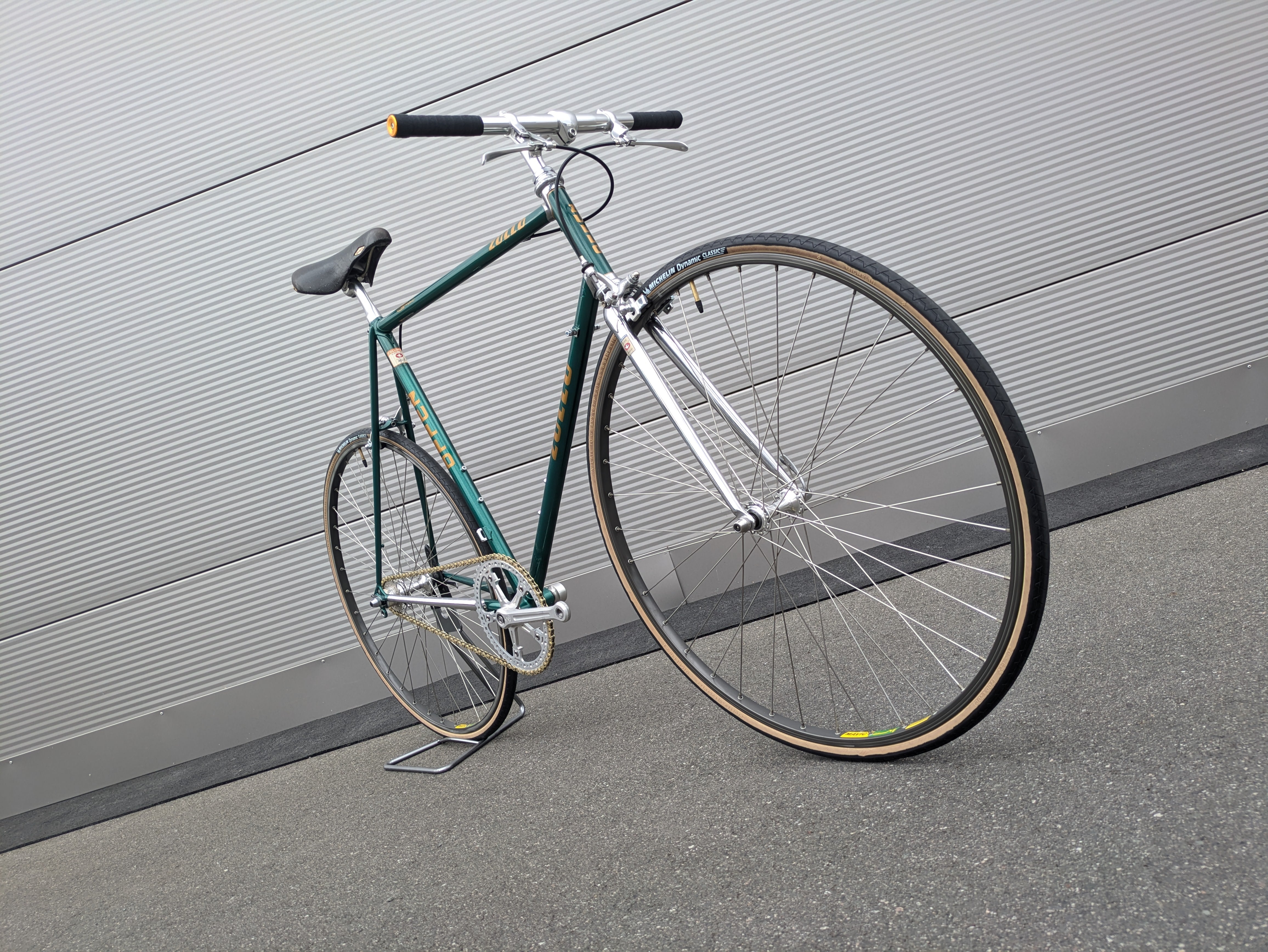 Zullo Retro Steel Singlespeed Bicycle - 1990s Campagnolo